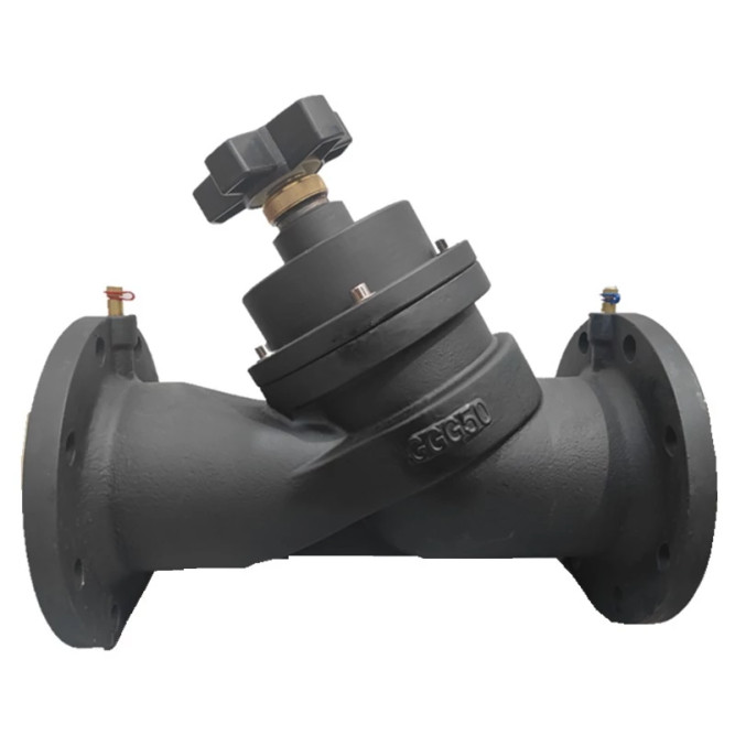 Клапан балансировочный VB1431V-F Ду250 Ру16 чугунный, фланцевый, с ниппелями в Хабаровске