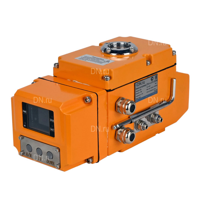 Электропривод четвертьоборотный QT-N-005EM-A1-220VAC-У1 c датчиком обратной связи и входным управляющим сигналом 4-20 мА HARK в Хабаровске