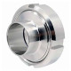 Муфта молочная в сборе CM-31-S Ду65 Ру10 под приварку, корпус - пищевая нержавеющая сталь AISI 304, уплотнение - Silicon