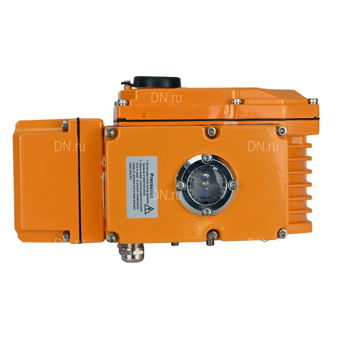 Электропривод четвертьоборотный QT-N-015EM-A1-220VAC-У1 c датчиком обратной связи и входным управляющим сигналом 4-20 мА HARK в Хабаровске