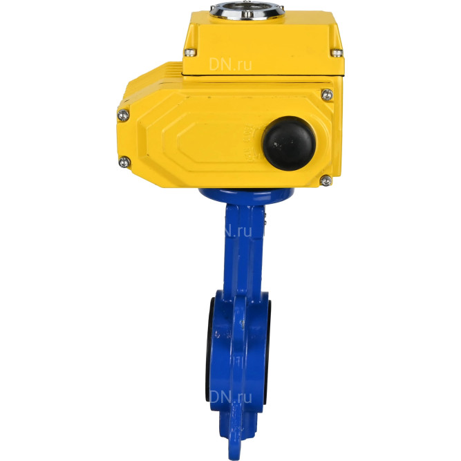 Затвор дисковый поворотный WBV1413E-2W-Fb-H Ду300 Ру16, корпус - чугун GGG50, диск - чугун GGG40, уплотнение - EPDM, с электроприводом-060 380В в Хабаровске