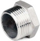 Заглушка З-304-НР 1/8″ Ду6 Ру20, корпус - нержавеющая сталь AISI 304, присоединение - наружная резьба, тип резьбы - BSPT