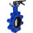 Затвор дисковый поворотный WBV1616E-2W-Fb-H Ду150 Ру16 LUG межфланцевый, корпус - чугун QT450, диск - чугун QT450, уплотнение - EPDM, с рукояткой в Хабаровске