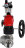 Кран шаровой BV3232P(4pc)-SP-3WL-T-ISO-H Ду40 Ру63 стандартнопроходной трехходовой L-тип, нержавеющая сталь SS316, внутренняя резьба, PTFE, пн.приводом PA-DA-065, пн.распределителем 4M310-08 DC24V, ручным дублером MON1-250-T26-ISO и БПВ AFC2000 в Хабаровске