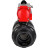 Кран шаровой BV4242E-FP-GRM-ISO Дн25 Ру10 полнопроходной, корпус - НПВХ, шар - НПВХ, уплотнение - EPDM, с пневмоприводом PA-DA-052 двойного действия в Хабаровске