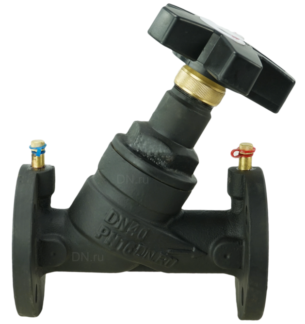 Клапан балансировочный VB1431V-F Ду20 Ру16 чугунный, фланцевый, с ниппелями в Хабаровске
