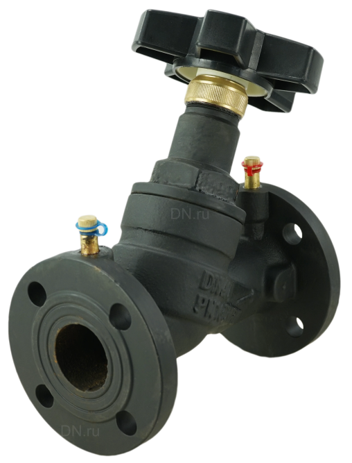 Клапан балансировочный VB1431V-F Ду25 Ру16 чугунный, фланцевый, с ниппелями в Хабаровске