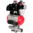 Кран шаровой BV3131P(3pc)-FP-W-ISO-H LONG Ду125 Ру16 полнопроходной, корпус - нержавеющая сталь 304, уплотнение - PTFE, под приварку, с пневмоприводом PA-DA-130, пневмораспределителем 4M310-08 DC24V, БКВ APL-410N EX и БПВ AFC2000 в Хабаровске