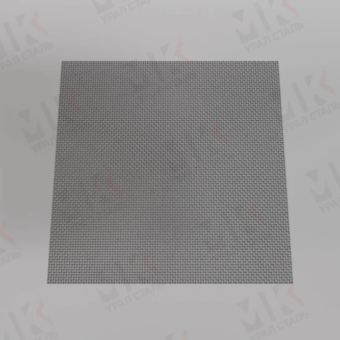 Сетка тканая нержавеющая 3.2x3.2х0.5 мм 03Х17Н14М3 ГОСТ 3826-81 в Хабаровске