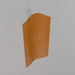 Штакетник металлический ELLIPSE 126 мм 0,5 мм Copper Медный
