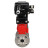Кран шаровой BV3232P(2pc)-FP-F-ISO-H Ду50 Ру40 полнопроходной двухходовой, нерж. сталь SS316, фланцевый, уплотнение - PTFE, с пневмоприводом PA-DA-083 двойного действия и с электропневматическим поворотным позиционером YT-1000RSN с обратной связью в Хабаровске