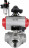 Кран шаровой BV3232P(4pc)-SP-3WL-T-ISO-H Ду20 Ру63 стандартнопроходной трехходовой L-тип, нержавеющая сталь SS316, внутренняя резьба, уплотнение - PTFE, пн.приводом PA-SA-052, пн.распределителем 4M310-08 DC24V, БКВ APL-210N и БПВ AFC2000 в Хабаровске
