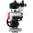 Кран шаровой BV3131P(3pc)-FP-W-ISO-H LONG Ду50 Ру40 полнопроход., корпус - нерж.сталь 304, уплотнение - PTFE, под приварку, пн.привод PA-DA-083, пн.распределитель 4M310-08 DC24V, ручной дублер MON2-450-T28-ISO, БКВ APL-410N EX и БПВ AFC2000 в Хабаровске